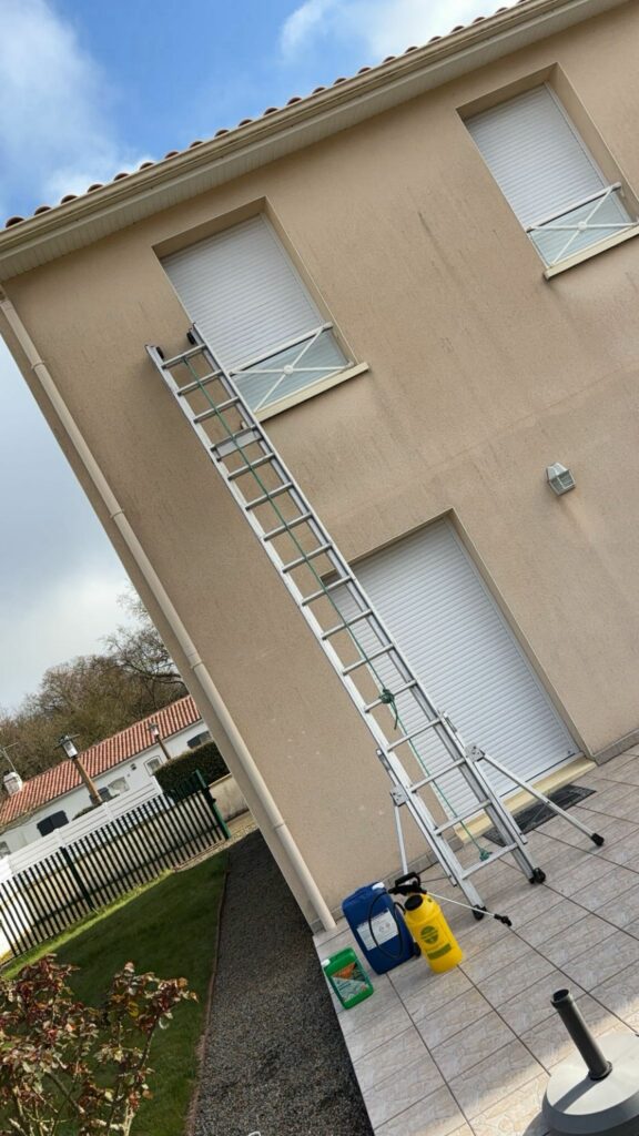Bordure zinc — installation — Les Galeries des Tapis Suisse